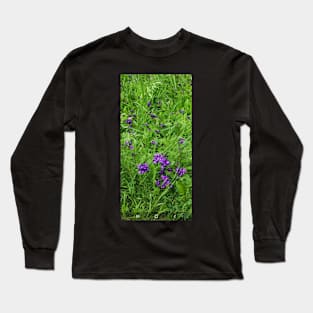 Purple flowers Long Sleeve T-Shirt